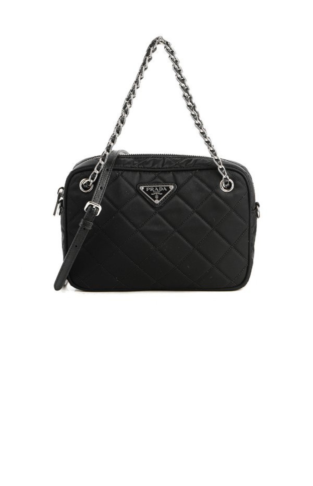 프라다 퀼팅 스몰 숄더백 1BH910