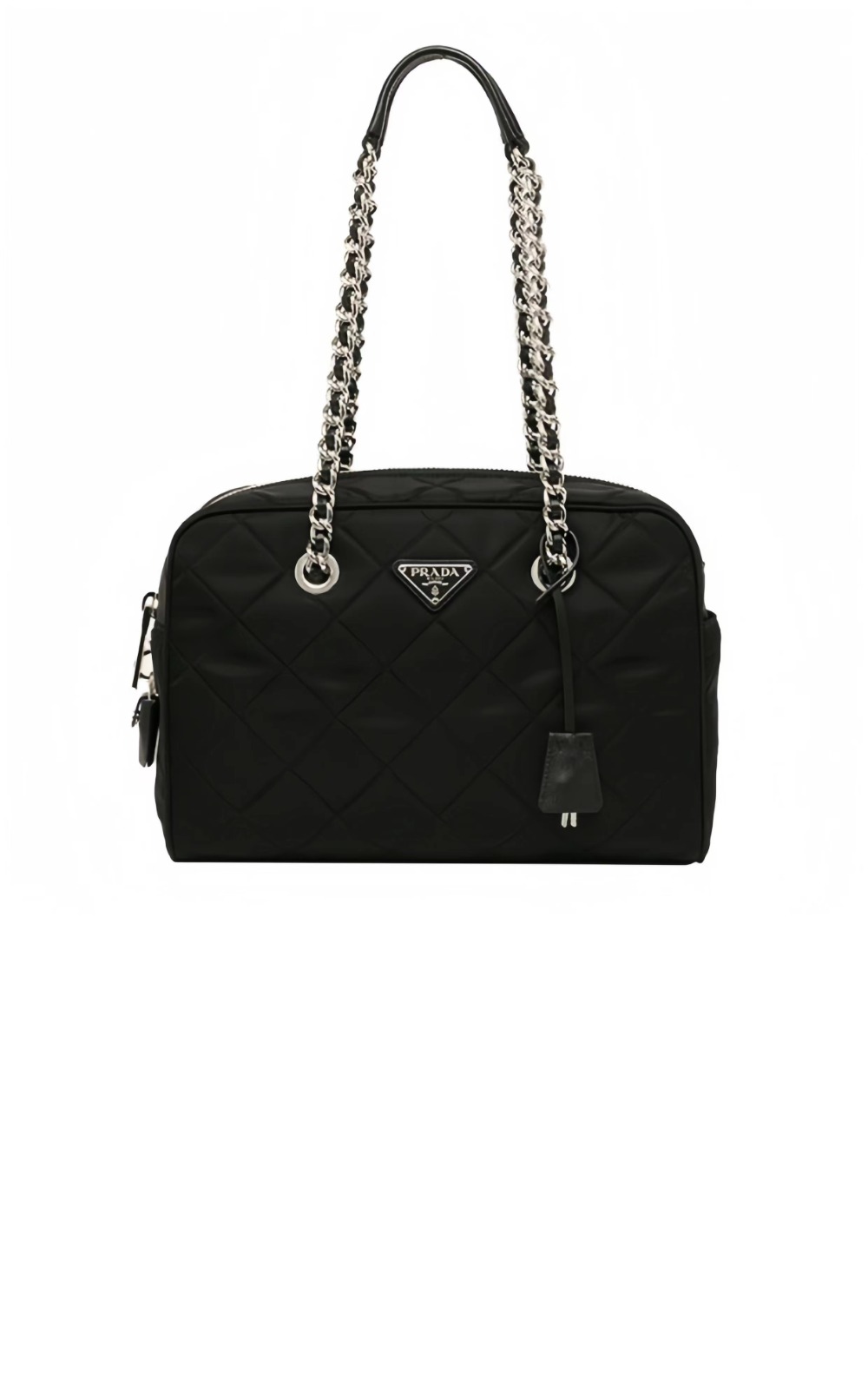 프라다 퀼팅 미듐 숄더백 1BB072
