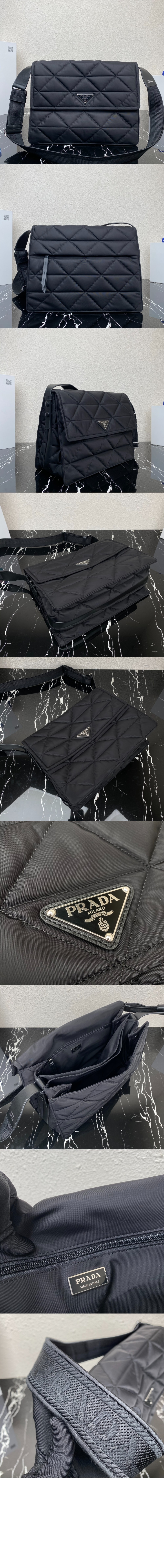 프라다 리나일론 숄더백 2VD057