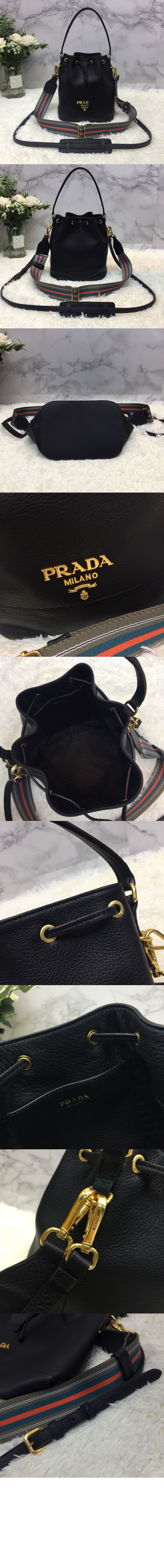 프라다 비텔로 다이노 버킷백 1BE018