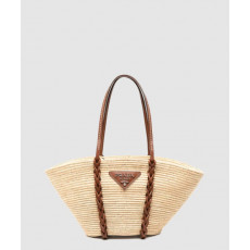 프라다 스트로우 토트백 1BG312