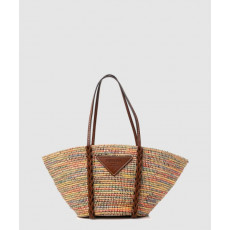 프라다 스트로우 토트백 1BG312