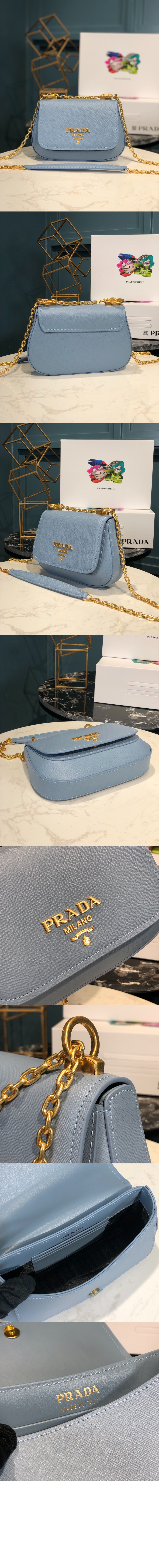 프라다 레더 숄더백 1BD275