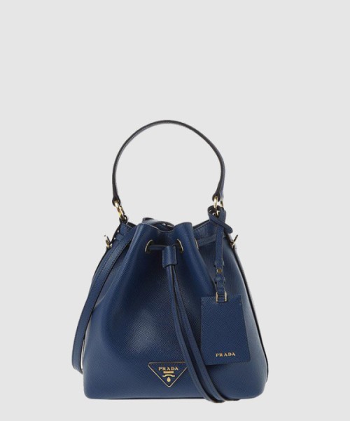 프라다 레더 버킷백 1BE032