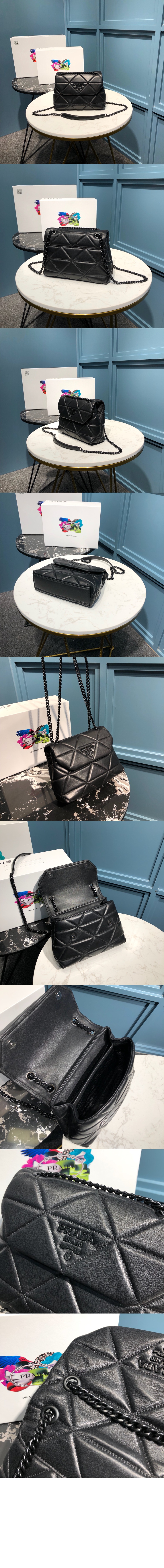 프라다 스펙트럼 나파 레더 스몰 숄더백 1BD233