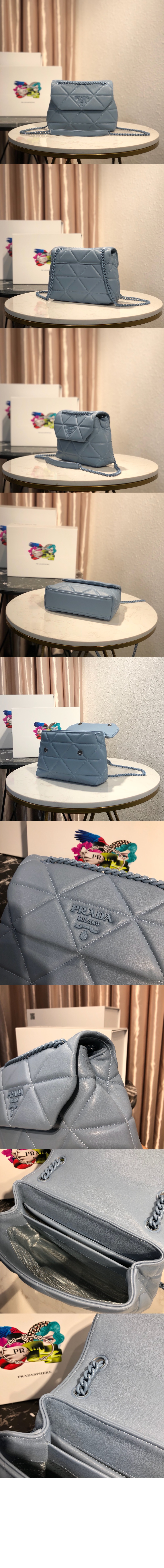 프라다 스펙트럼 나파 레더 스몰 숄더백 1BD233