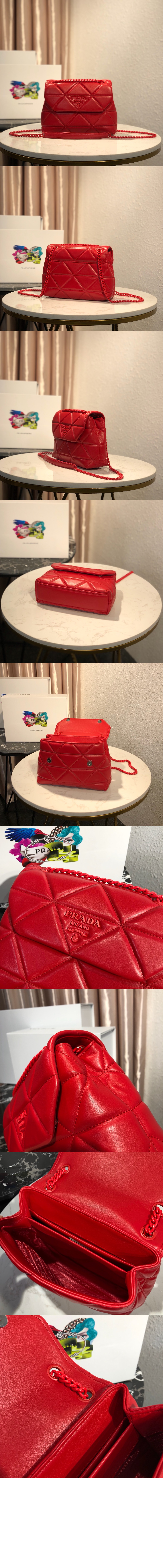 프라다 스펙트럼 나파 레더 스몰 숄더백 1BD233