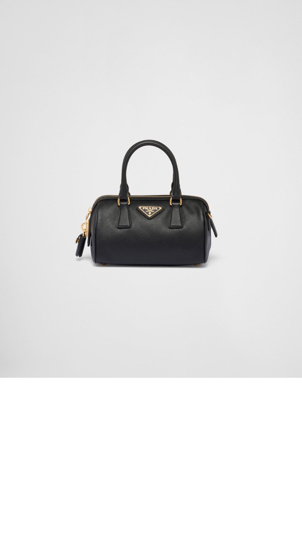 프라다 사피아노 가죽 탑 핸들백 1BB846