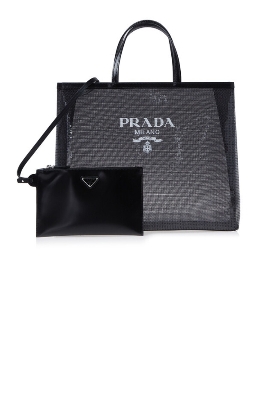프라다 메쉬 토트백 1BG416