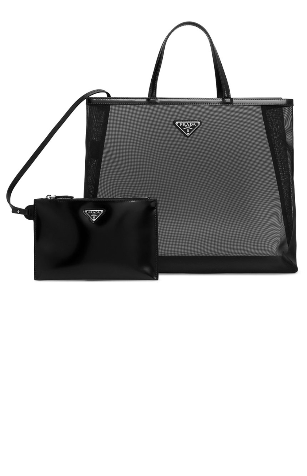 프라다 메쉬 토트백 1BG416