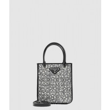 프라다 새틴 토트백 1BG331