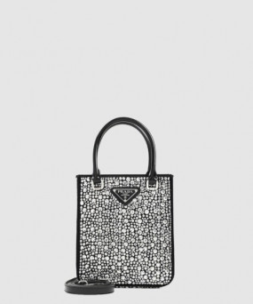 프라다 새틴 토트백 1BG331