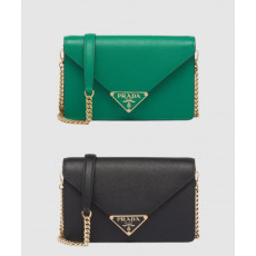 프라다 사피아노 가죽 숄더백 1BD318