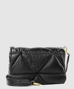 프라다 가죽 패딩 숄더백 1BD306
