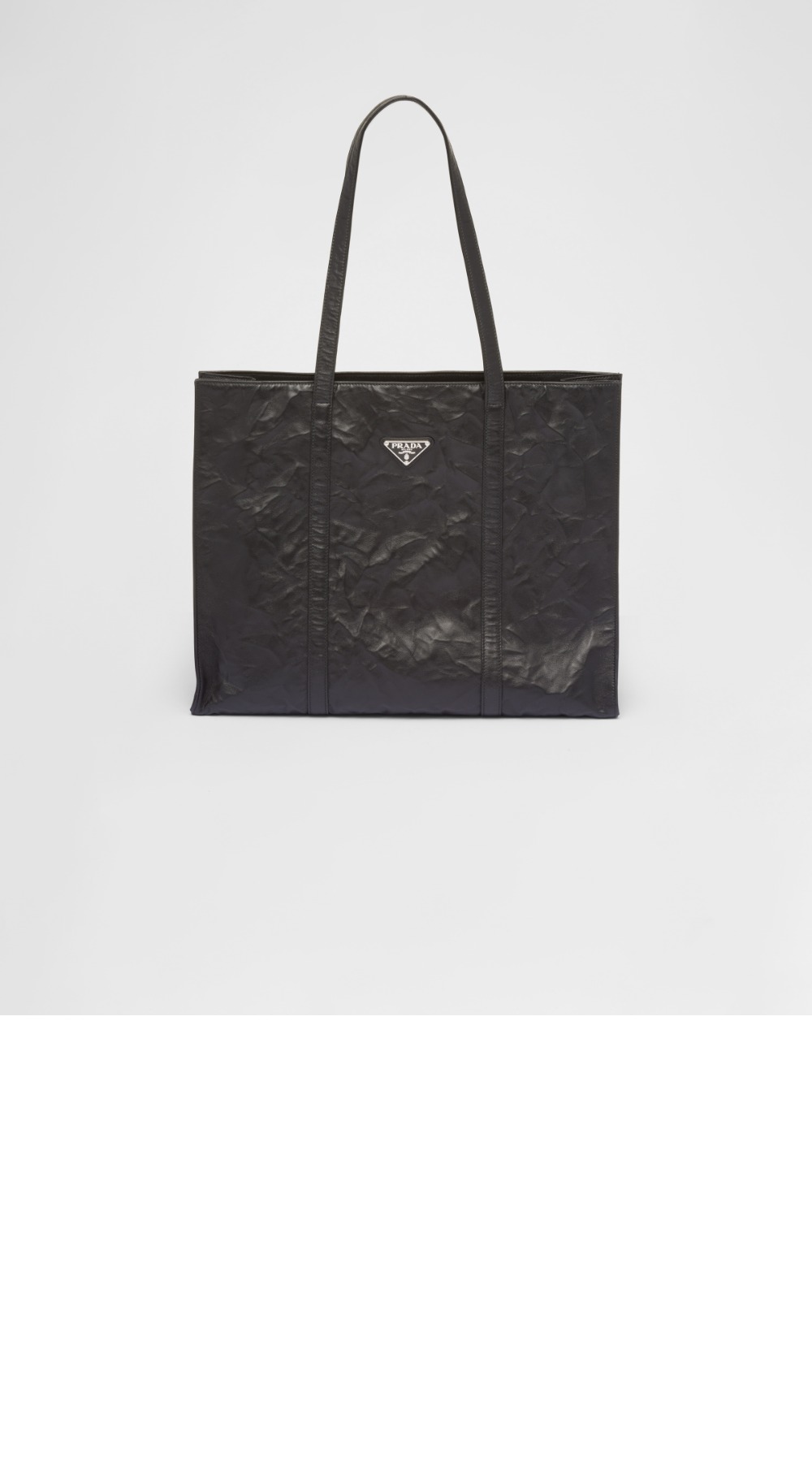 프라다 셔링 단가라 토트백 1BG460