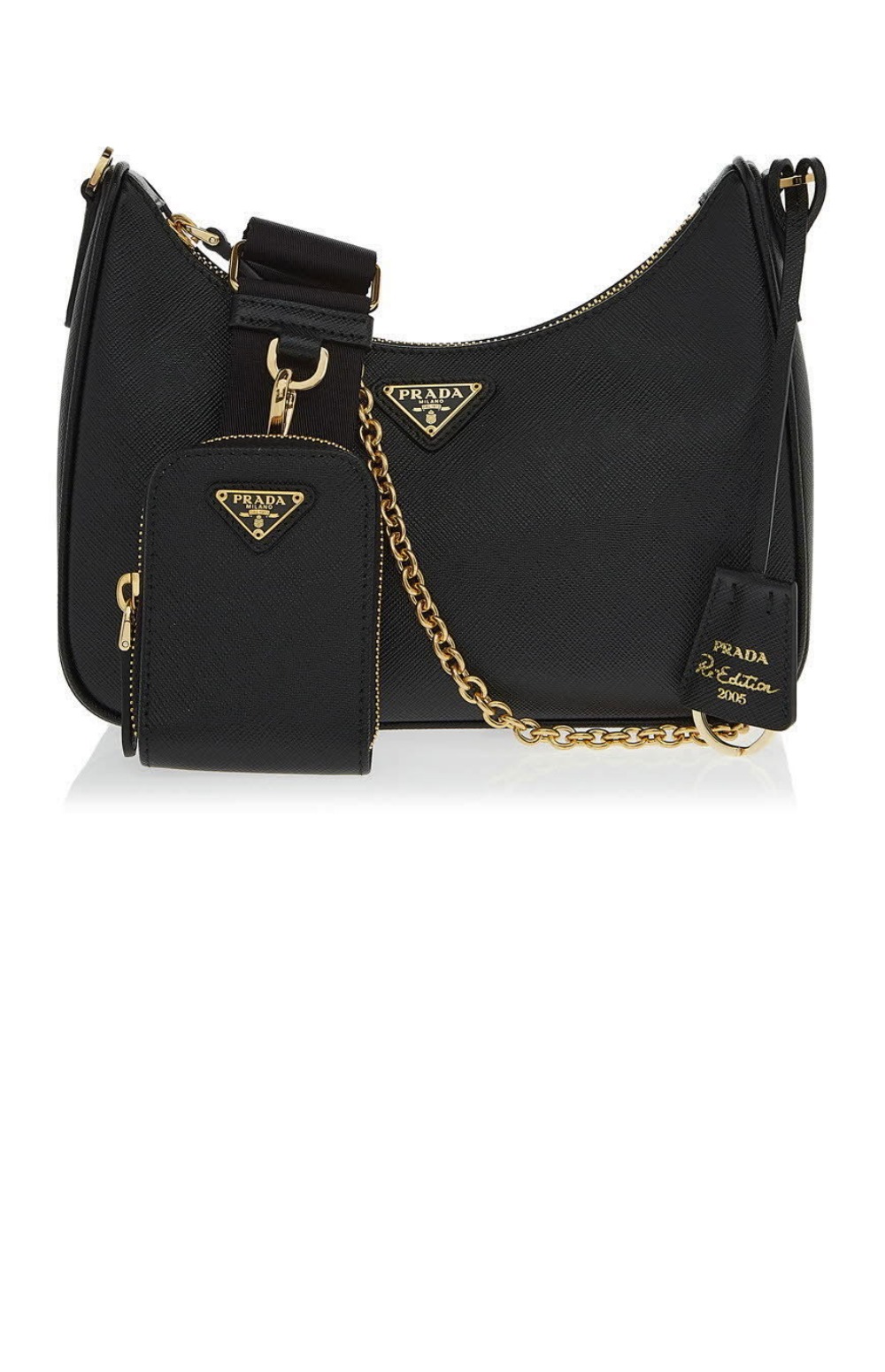 프라다 가죽 숄더백 1NH204