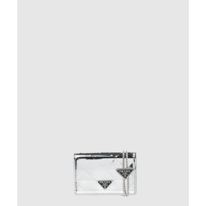 프라다 삼각 로고 미러 체인백 1MR028