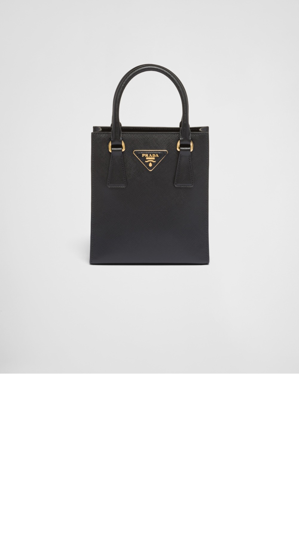 프라다 사피아노 가죽 핸드백 1BA358