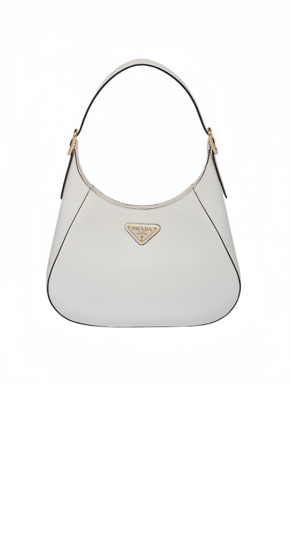 프라다 미디엄 가죽 숄더백 1BC179