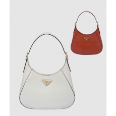 프라다 미디엄 가죽 숄더백 1BC179