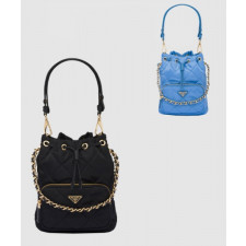 프라다 1995 체인 리나일론 숄더백 1BH038