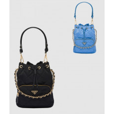 프라다 1995 체인 리나일론 숄더백 1BH038