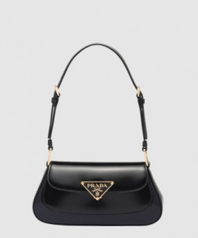 프라다 브러쉬드 가죽 숄더백 1BD345
