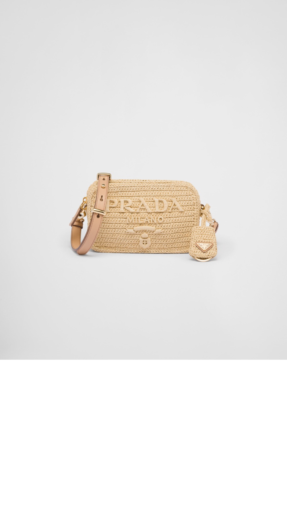 프라다 크로셰 숄더백 1BH196