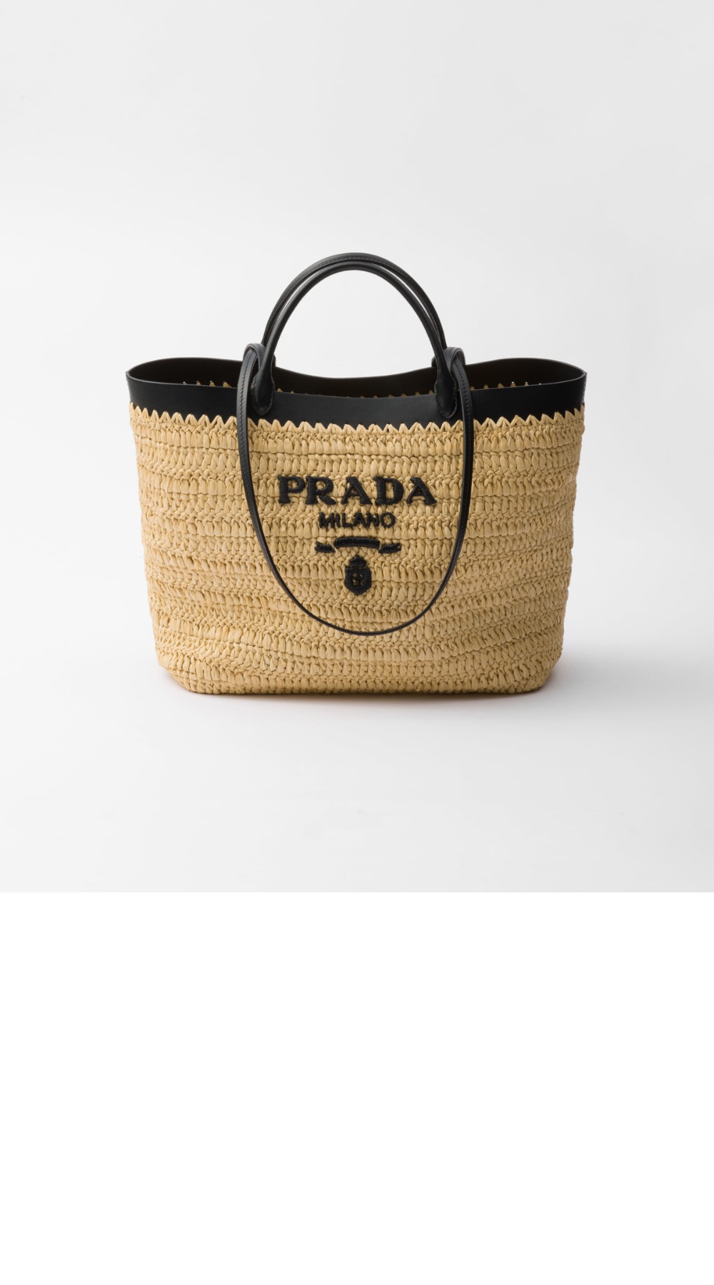 프라다 라피아 토트백 1BG499