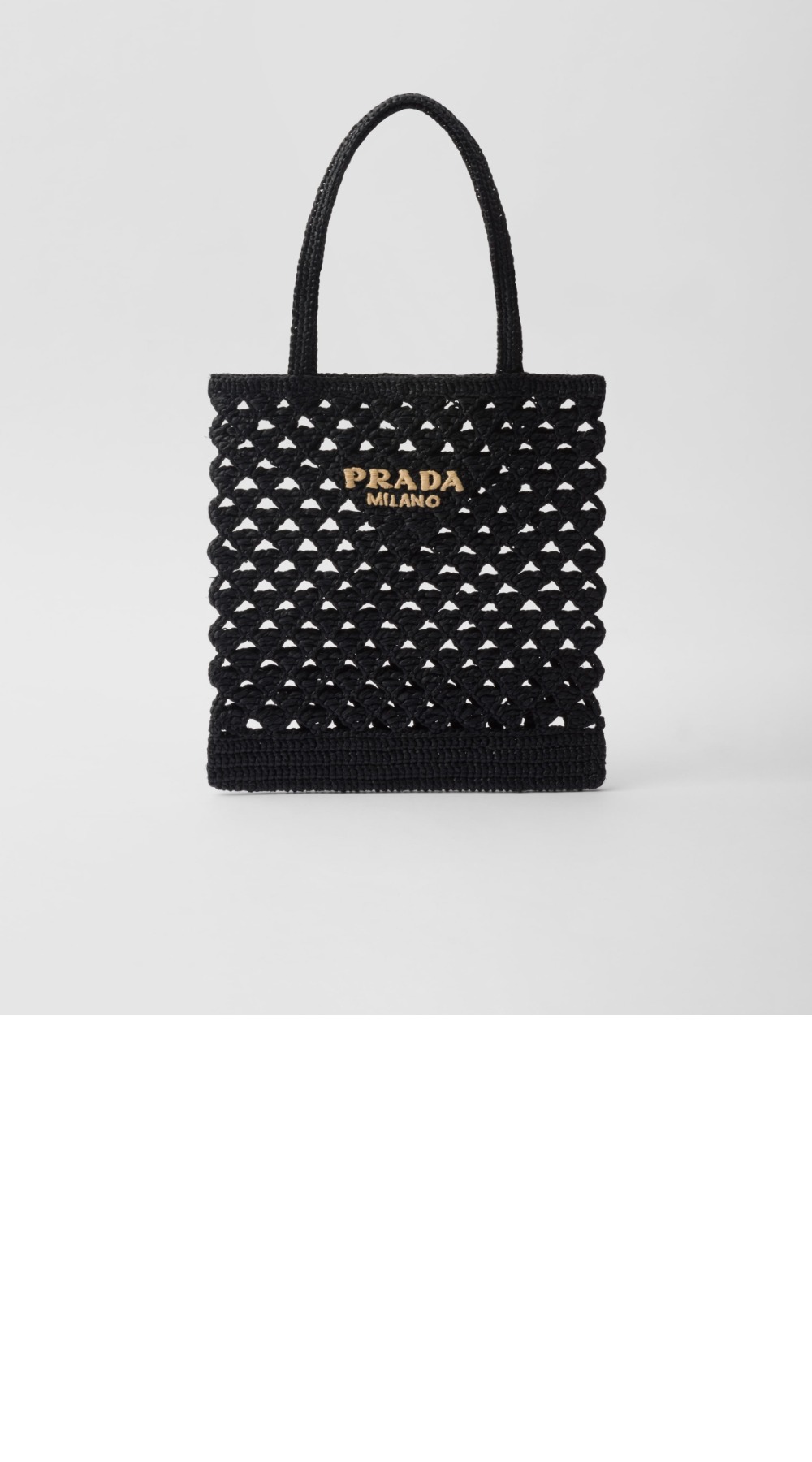 프라다 크로셰 토트백 1BG493