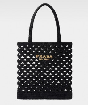 프라다 크로셰 토트백 1BG493