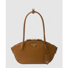 프라다 미듐 가죽 핸드백 1BA427