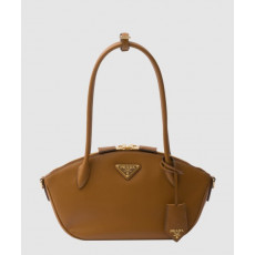 프라다 미듐 가죽 핸드백 1BA427