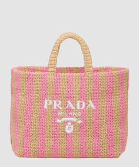 프라다 크로셰 토트백 1BG392