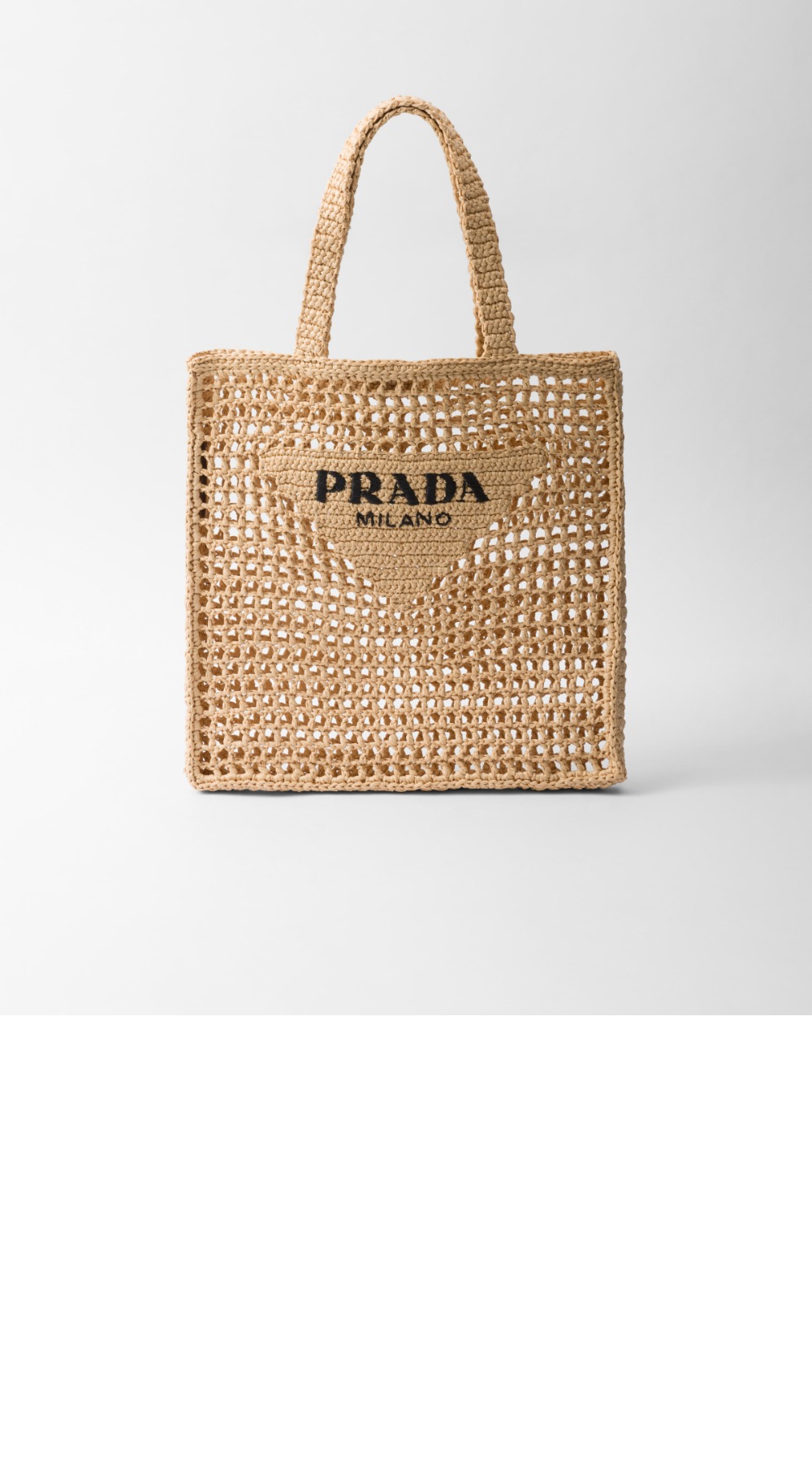 프라다 크로셰 토트백 1BG393