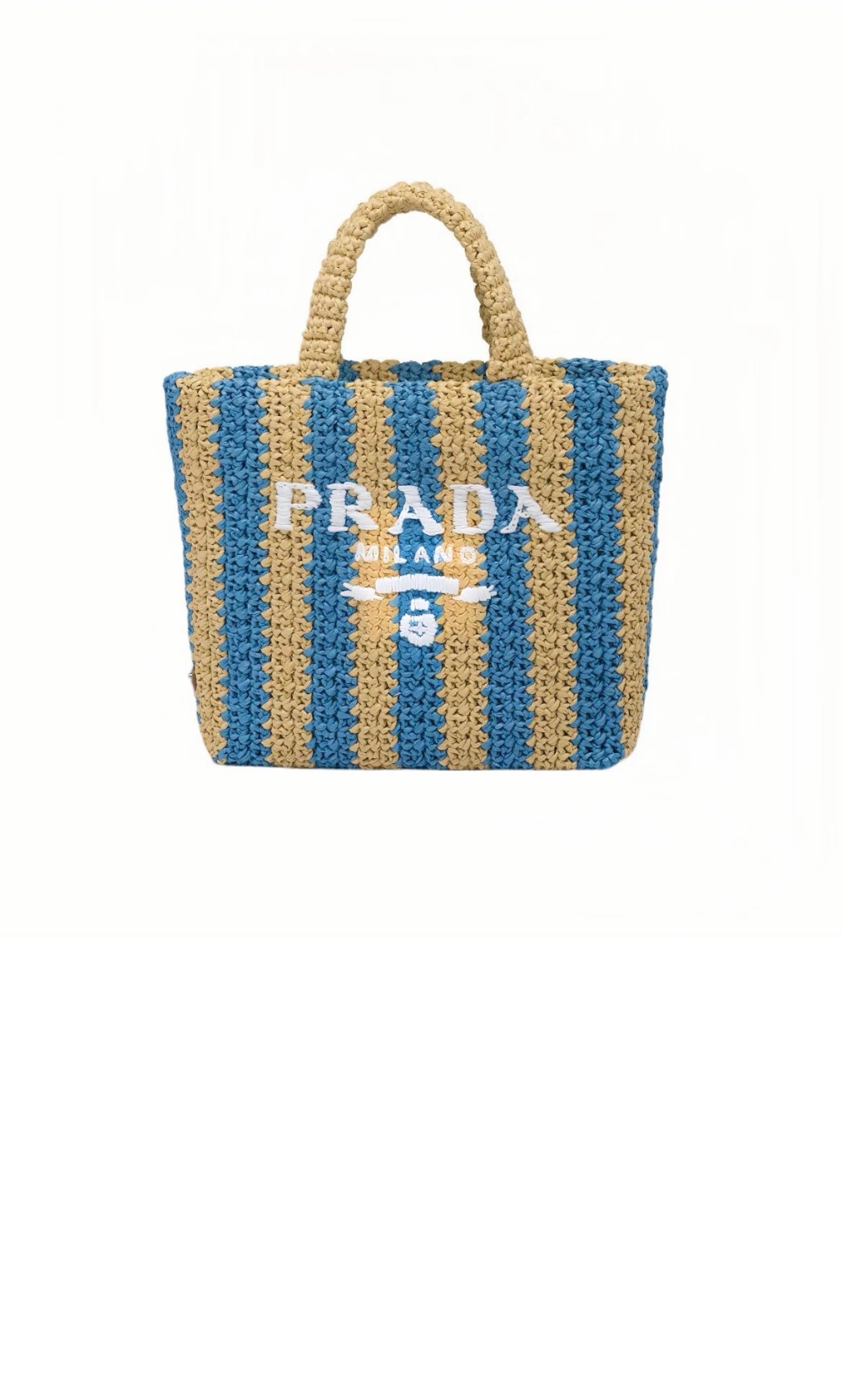 프라다 스몰 크로셰 토트백 1BG422