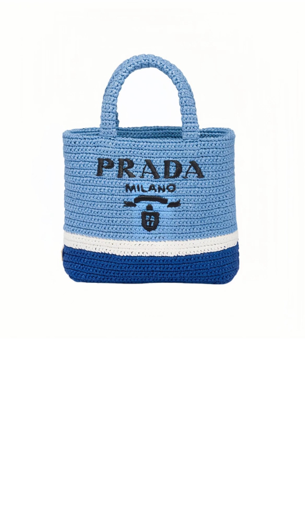 프라다 스몰 크로셰 토트백 1BG422