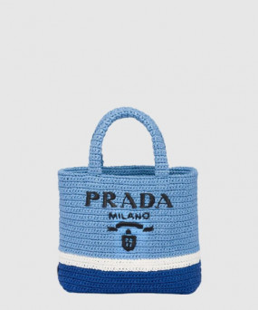 프라다 스몰 크로셰 토트백 1BG422