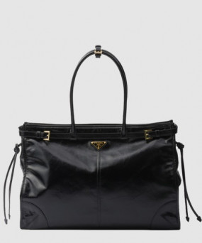 프라다 라지 가죽 핸드백 1BA439