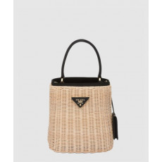 프라다 위커 버킷 숄더백 1BE062