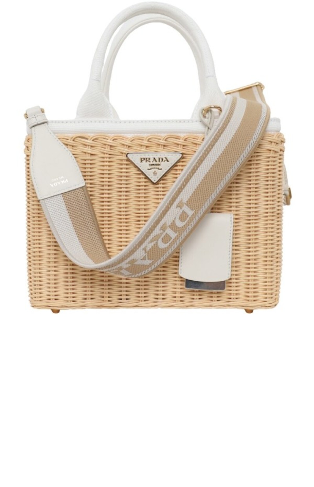 프라다 캔버스 토트백 1BG835