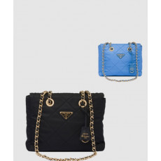 프라다 체인 리나일론 토트백 1BG468