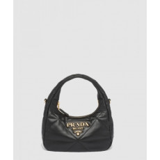 프라다 탑스티치 나파 호보백 미니 1BA384