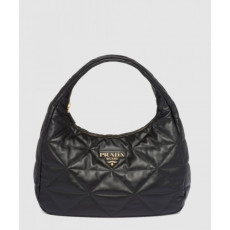 프라다 탑스티치 나파 호보백 라지 1BC183