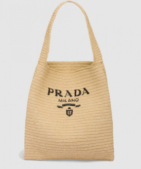 프라다 크로셰 토트백 1BC182