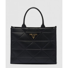 프라다 탑스티치 심볼백 라지 1BA377
