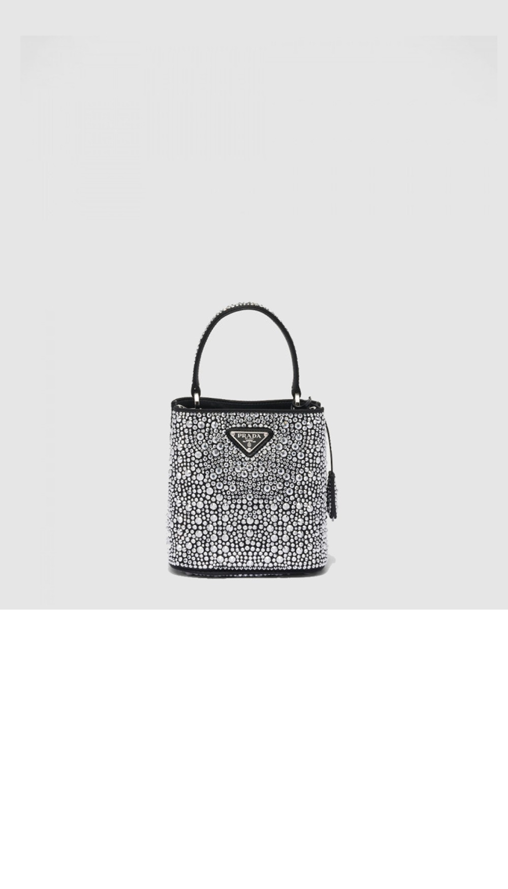 프라다 크리스탈 파니에백 1BA373