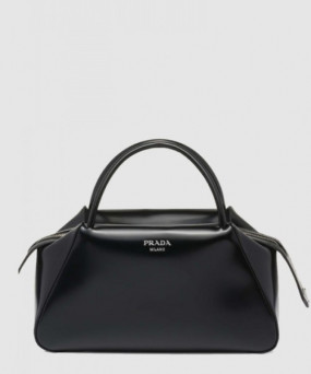 프라다 슈퍼노바 브러시드 핸드백 미듐 1BA365
