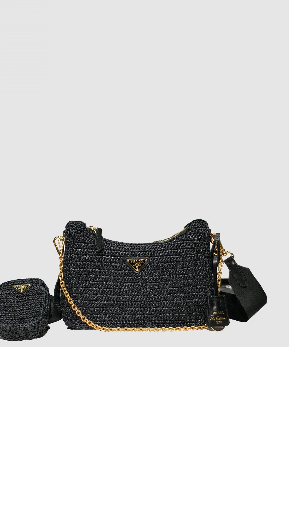 프라다 리에디션 2005 크로셰백 1BH204