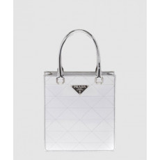 프라다 크리스탈 새틴 핸드백 1BA253